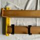 Wall coat rack