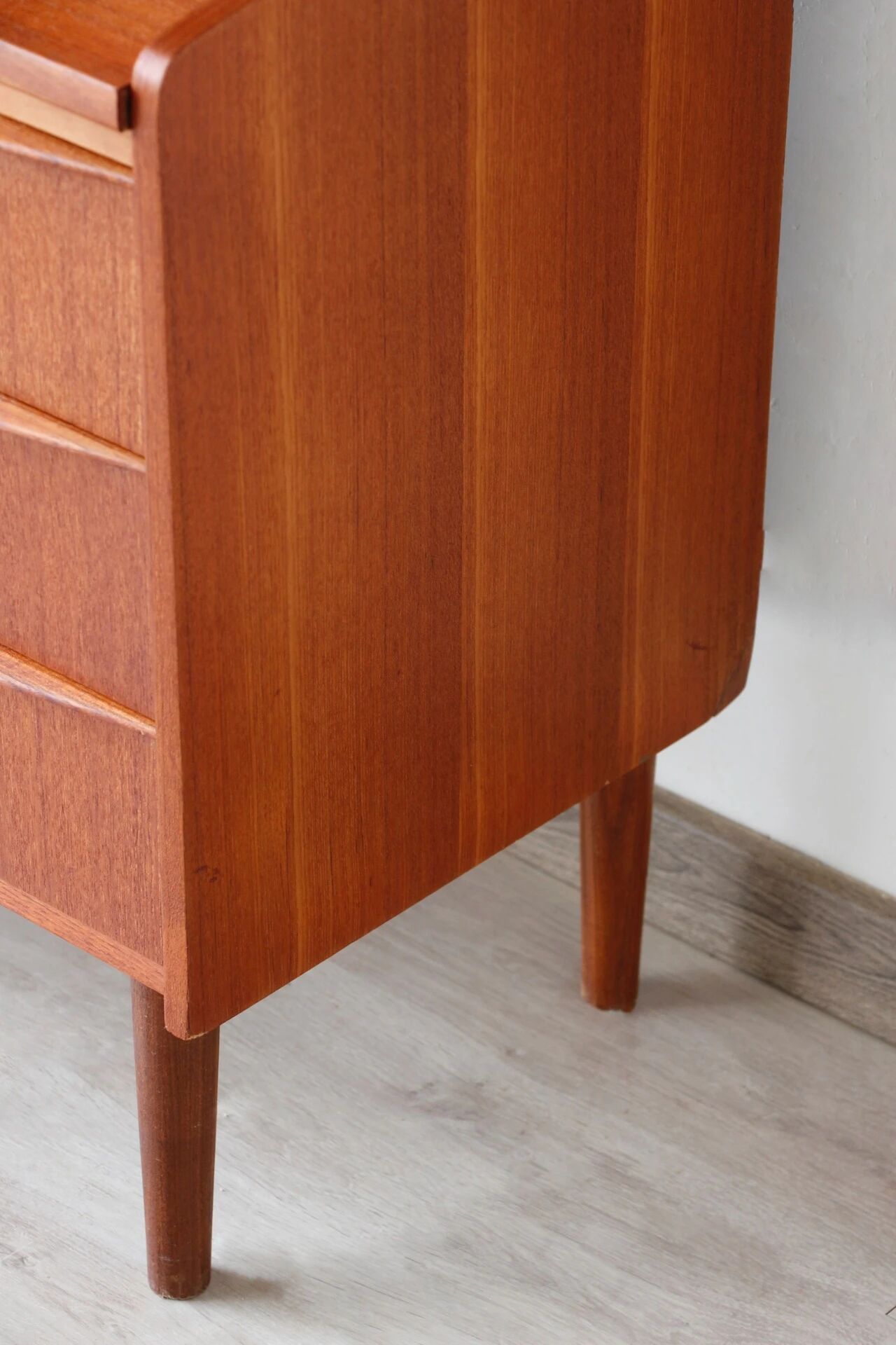 Vintage 1960s Scandinavian teak secretary | Denmark