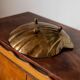 Vintage brass coupe by Renzo Cassetti - Mid-Century design Italy 1960s - Christmas gift idea, elegant retro table decoration, centrepiece.