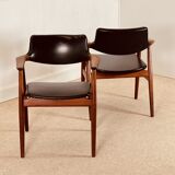 Set of 2 armchairs by Svend Age Eriksen (Glostrup)