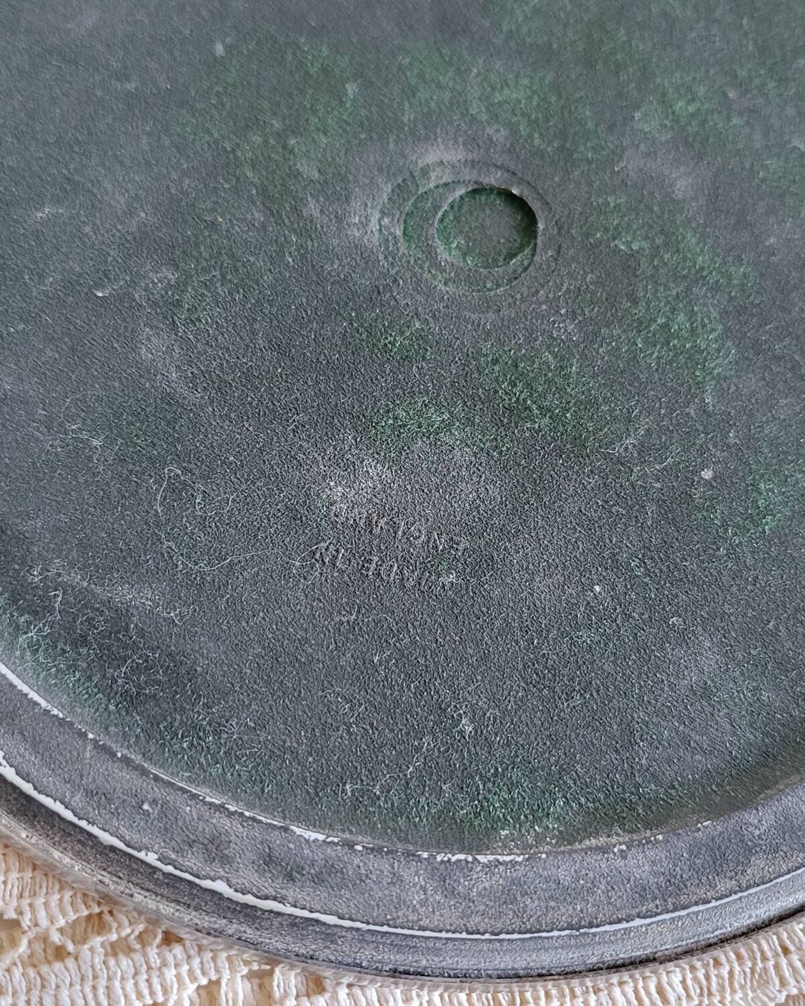 Dessous de plat en métal argenté anglais
