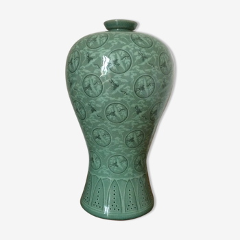 Vase céladon