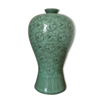 Celadon vase