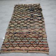 Berber carpet Boucharouite Vintage 190x90 cm