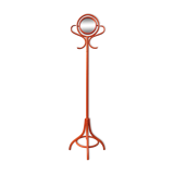 Mirror coat rack on foot