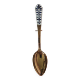 Cuillère en vermeil et émail