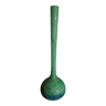 Vase patte de verre Delatte vert et bleu 1920/1949