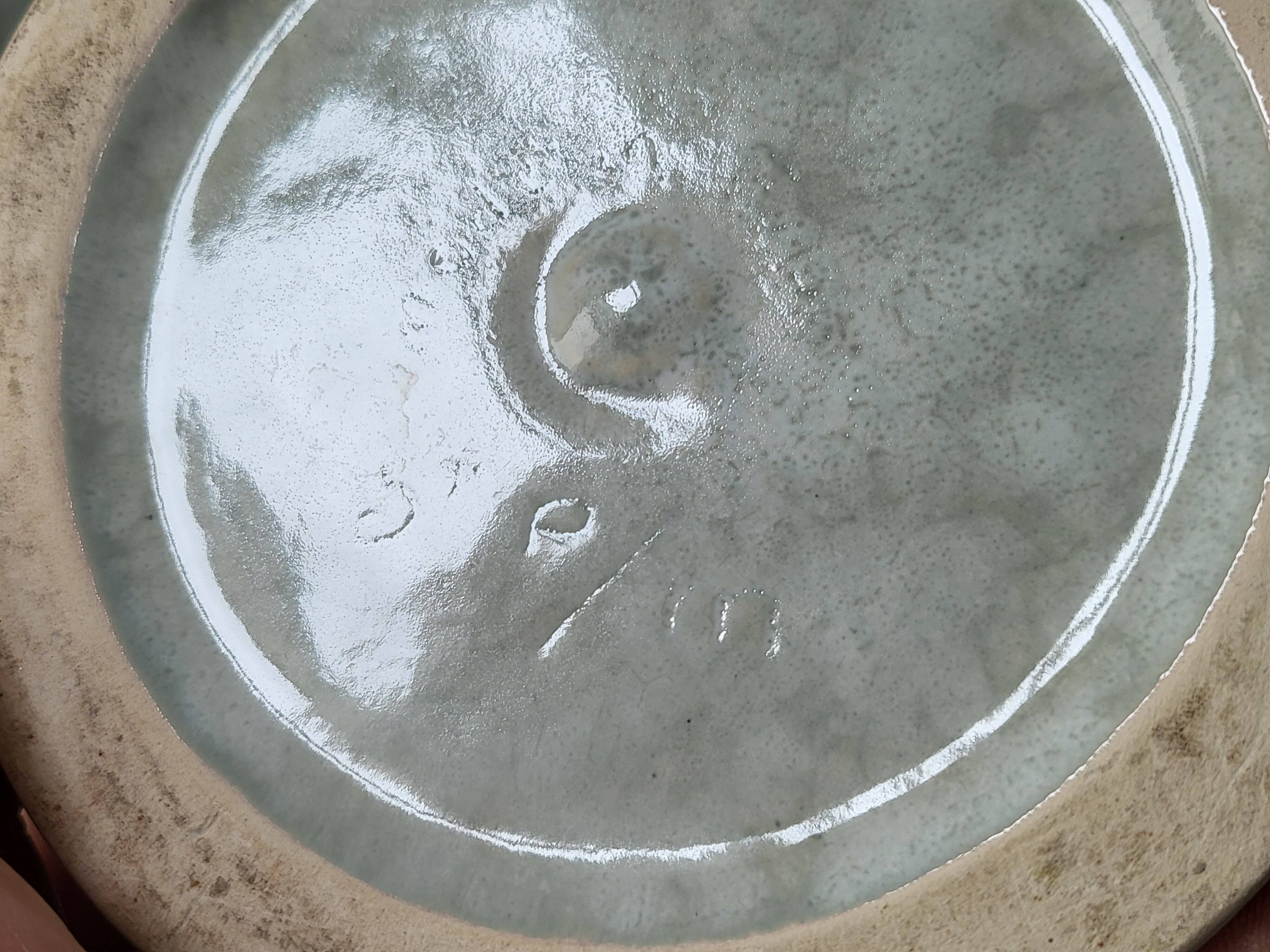 Pitcher service + 6 vintage glasses 1960