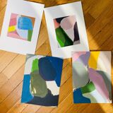 Acrylic on cardboard 20x20