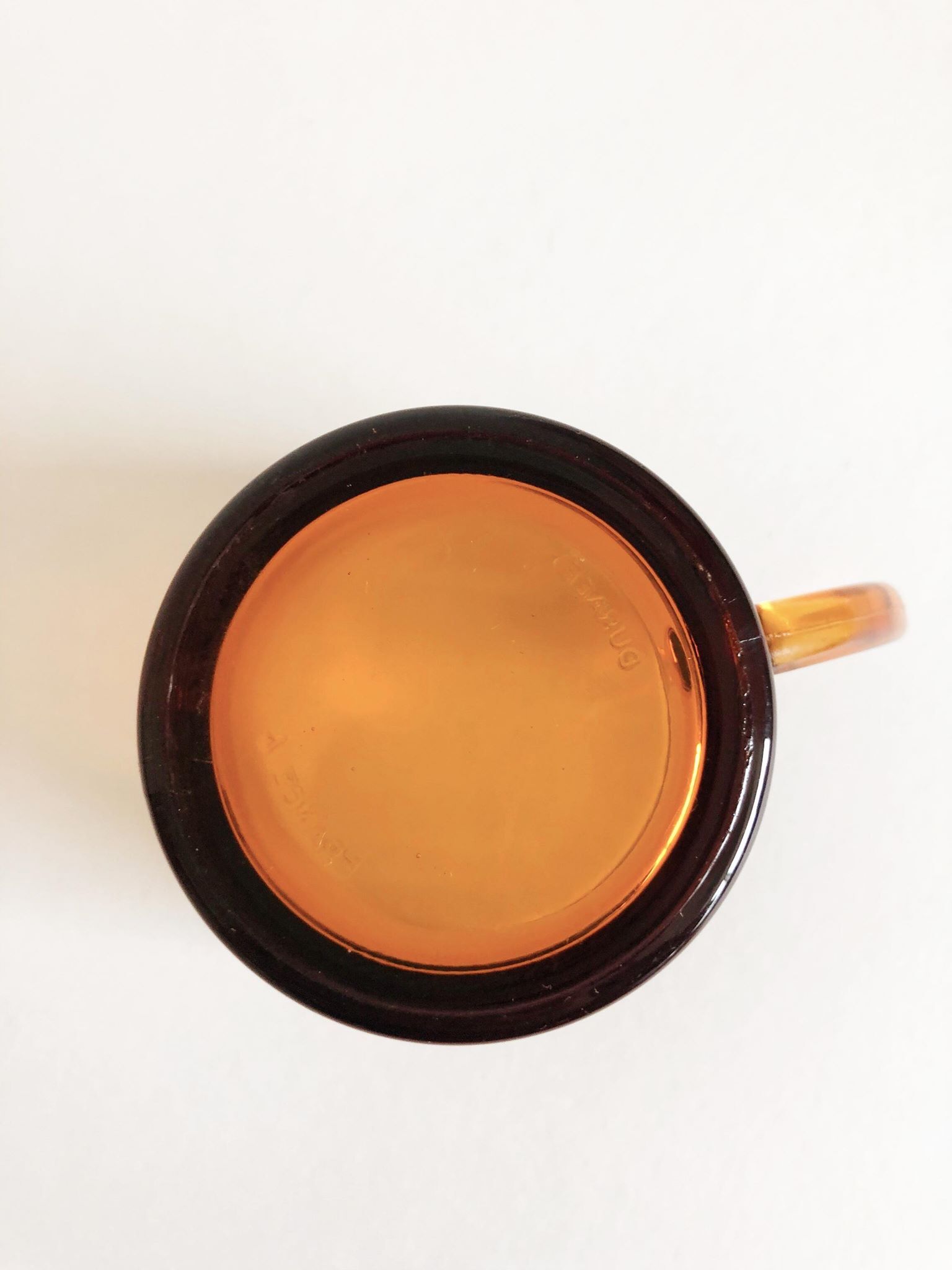 Service café 6 personnes vereco ambre