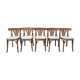 5 vintage bistro chairs