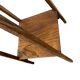 Vintage high side table in wood / plant table / shelf