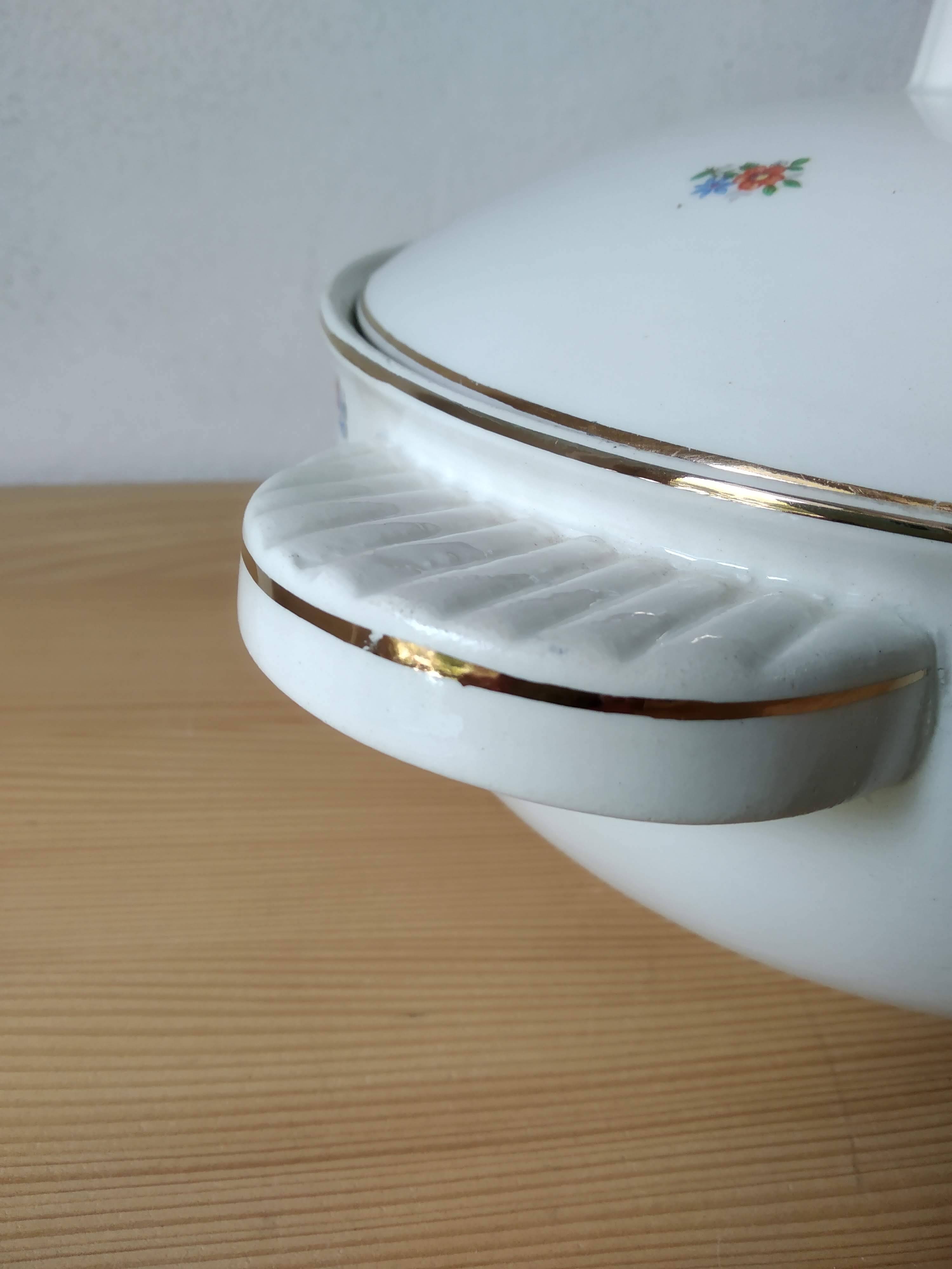 Vintage Badonviller soup tureen