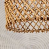 Rattan Sconce Lighting, Rattan Wall Lamp, Wicker Rattan Light, Rustic Light
