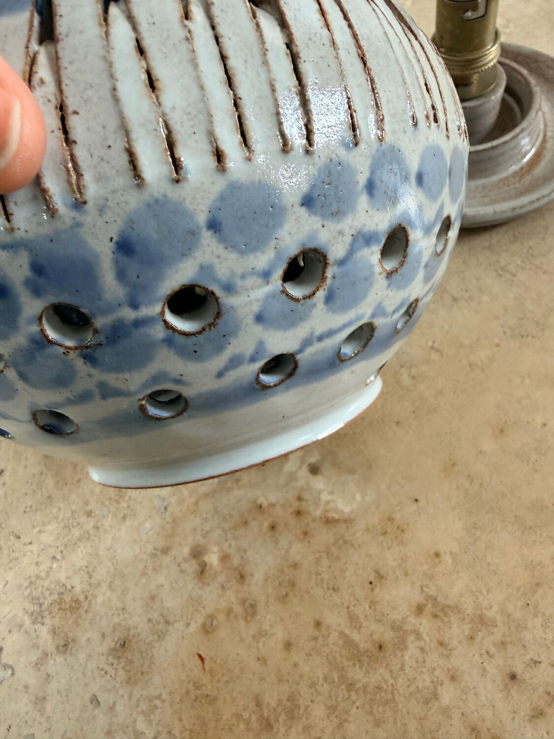 Lampe veilleuse céramique