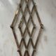 Silvered Metal Art Deco flat underside