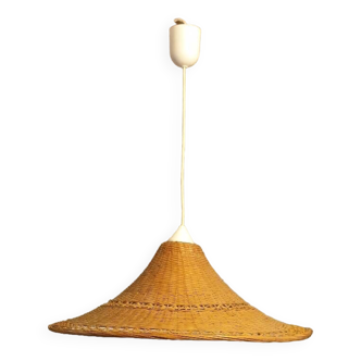 Rattan pendant light 59 cm