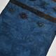 Blue Black Antique Turkish Runner Rug, 79x342Cm