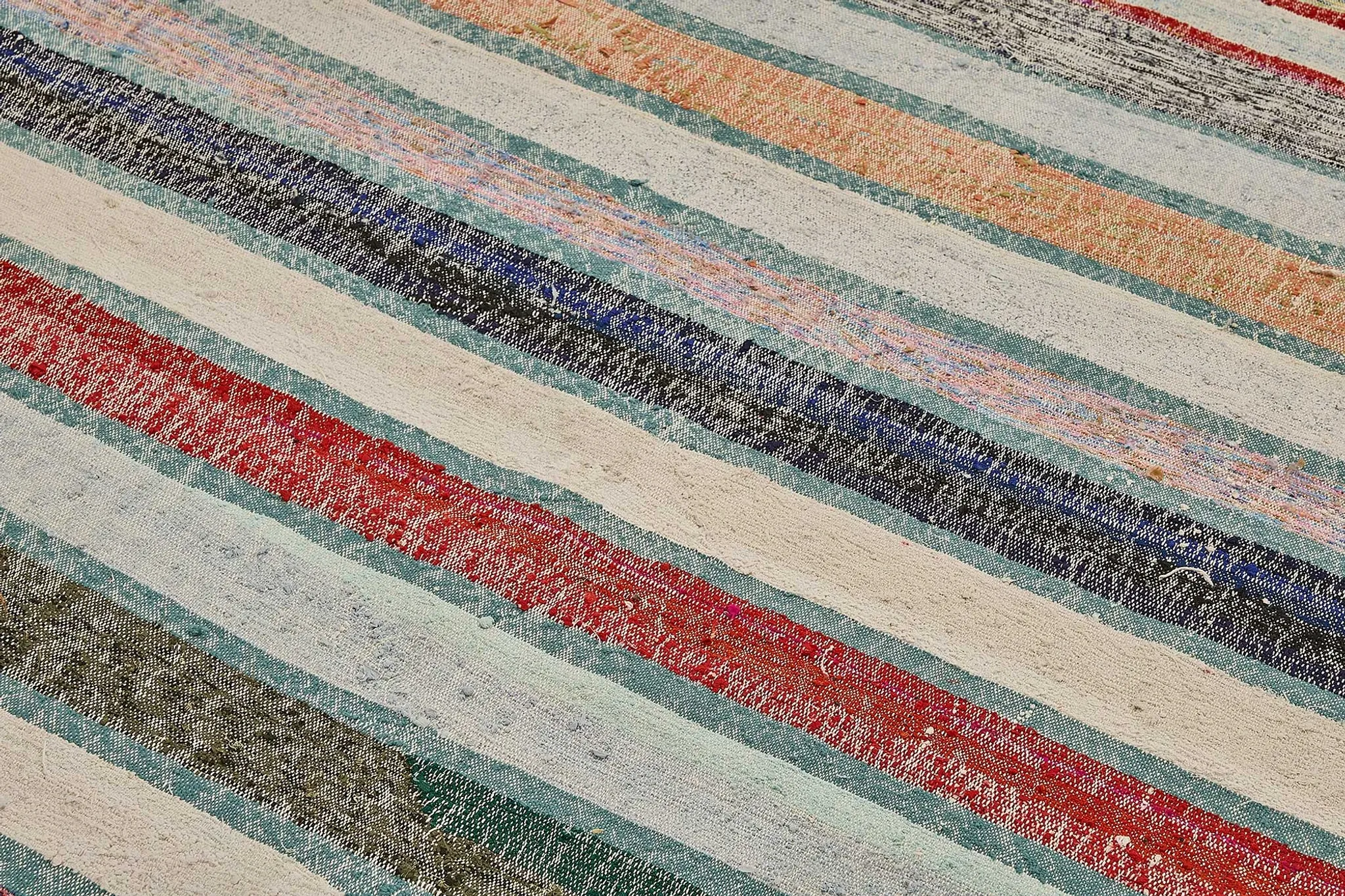 Turkish Handwoven Flatweave Chaput Kilim 180 cm x 247 cm