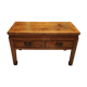 Table basse asiatique forme épuré et sobre vers 1970