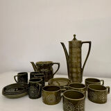 Coffee/tea service "Totem" Portmeirion – Susan Williams-Ellis – Green O
