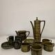 Coffee/tea service "Totem" Portmeirion – Susan Williams-Ellis – Green O