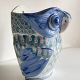 Cache-pot chouette vintage en porcelaine de Chine