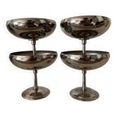 Coupes en inox vintage