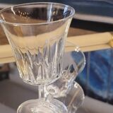 70's water glasses and wine glasses set