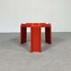Red Table by Giotto Stoppino for Kartell, 1970