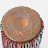 Vintage Pottery Mosaic Vases by W. Zimmermann for Ritter