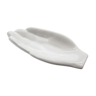 Empty white ceramic hand pocket