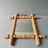 Bamboo mirror from the 50s