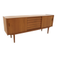 Scandinavian teak sideboard "Trio", Nils Jonsson, Troeds, Sweden, 1960