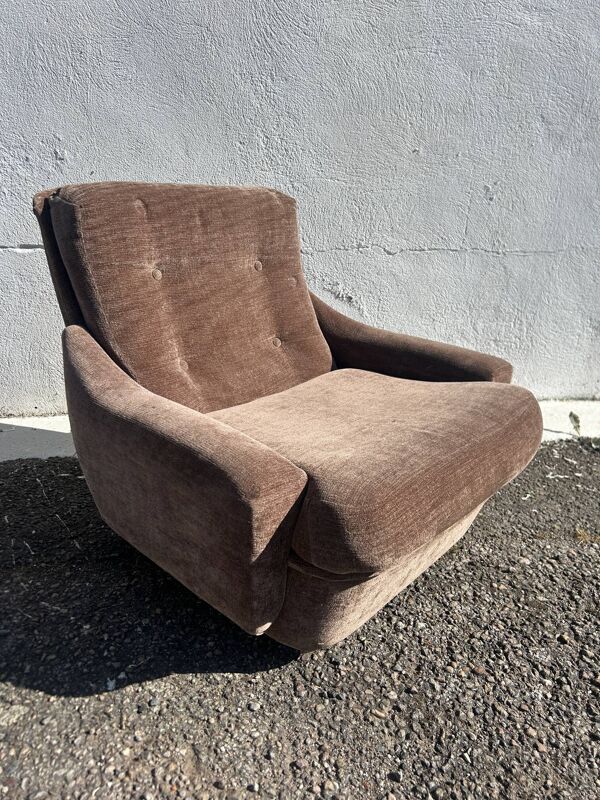 fauteuil et ottoman  Michel Cadestin pour Airborne