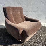 Michel Cadestin armchair and ottoman for Airborne