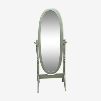 Miroir sur pied "Psyché" en bois 64x153cm