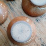 Set of 4 small stoneware bowls