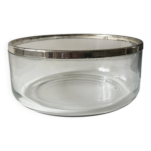 Grand saladier en verre - 1970