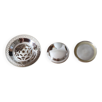 Moule à beurre de Coquillor Vintage En Plaqué Argent