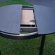 Roche & bobois 1970s edition round extendable dining table
