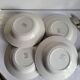 4 Deep Plates in earthenware Moulin des Loups & Hamage model Lucien