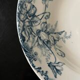 13 deep plates Terre de fer Cyclamens Louis Graves