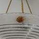 French Vintage Art Deco Style Hanging Ceiling Light – Clichy Glass Shade
