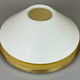 70s Peill & Putzler Plafoniere ceiling lamp glass space design lamp 70s