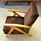 Chair of the years 50-60 frame wood