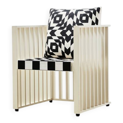 Fauteuil ''Purkersdorf'' Josef Hoffmann pour Wittmann Autriche 1905/1980