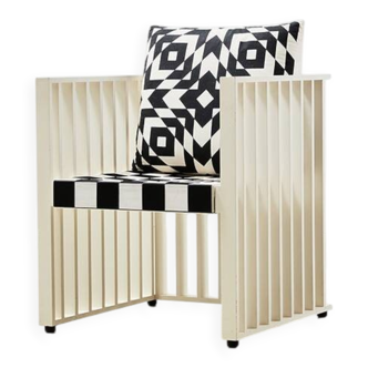 Fauteuil "Purkersdorf" Josef Hoffmann pour Wittmann Autriche 1905/1980