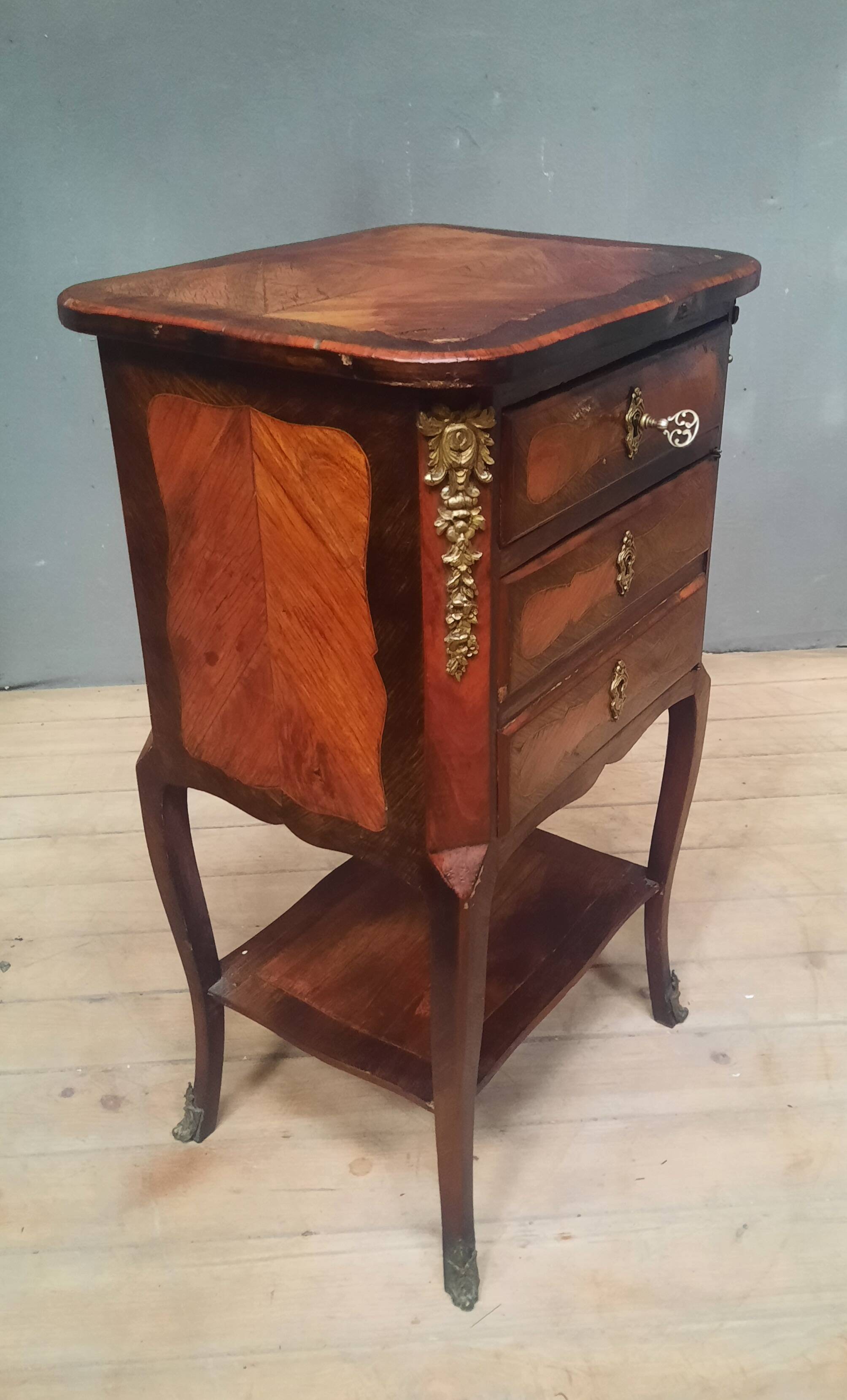 19th century Louis XV style bedside table