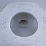 Organic style plaster lamp